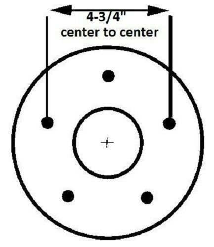 Basic Kit 5 x 5 Drum 3500# 10" Electric Backing Plate Left Side Only Trailer  (94550-B-IMP-L)