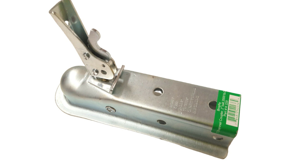 2" Bolt on Channel Tongue Coupler Trailer Coupler Hitch 2" Ball 3500# Rated (K220)