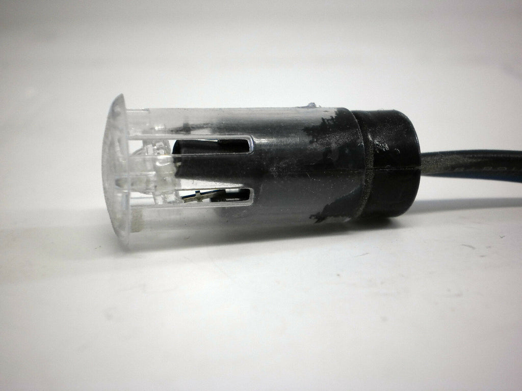 1/2" Amber Clear LED Indicator Light Recess Marker Trailer Dash Car Truck Accent (010-1500-1)