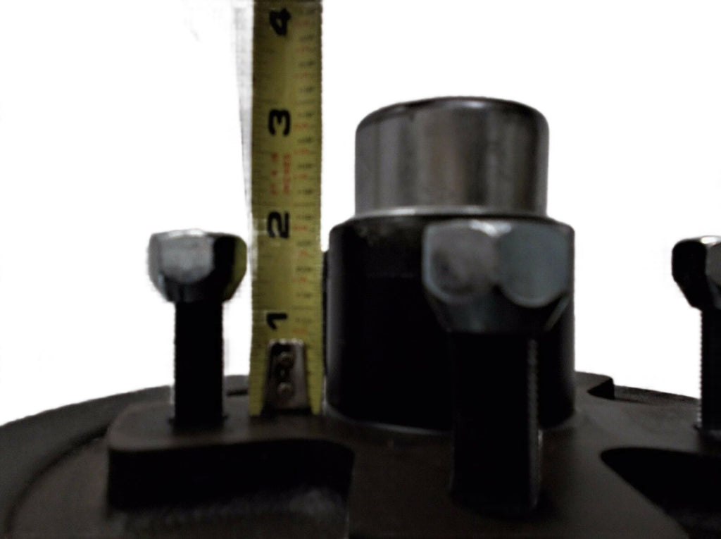 5 x 4.5 Left Side Brake Assembly Spindle Kit Stub End unit Trailer Axle 3500 84 (STUB-84-545-DL)