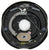 2 x Dexter 12"x2" Never-Adjust Nev-R-Adjust Electric Trailer Brake Backing Plate (23-458-459)