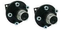 Pair - Stub End Replace Idler Axle Kit 5x4.5 Hub 2000# BT16 Spindle (BYOAK-5X45BT16-DNUFB-KITX2)