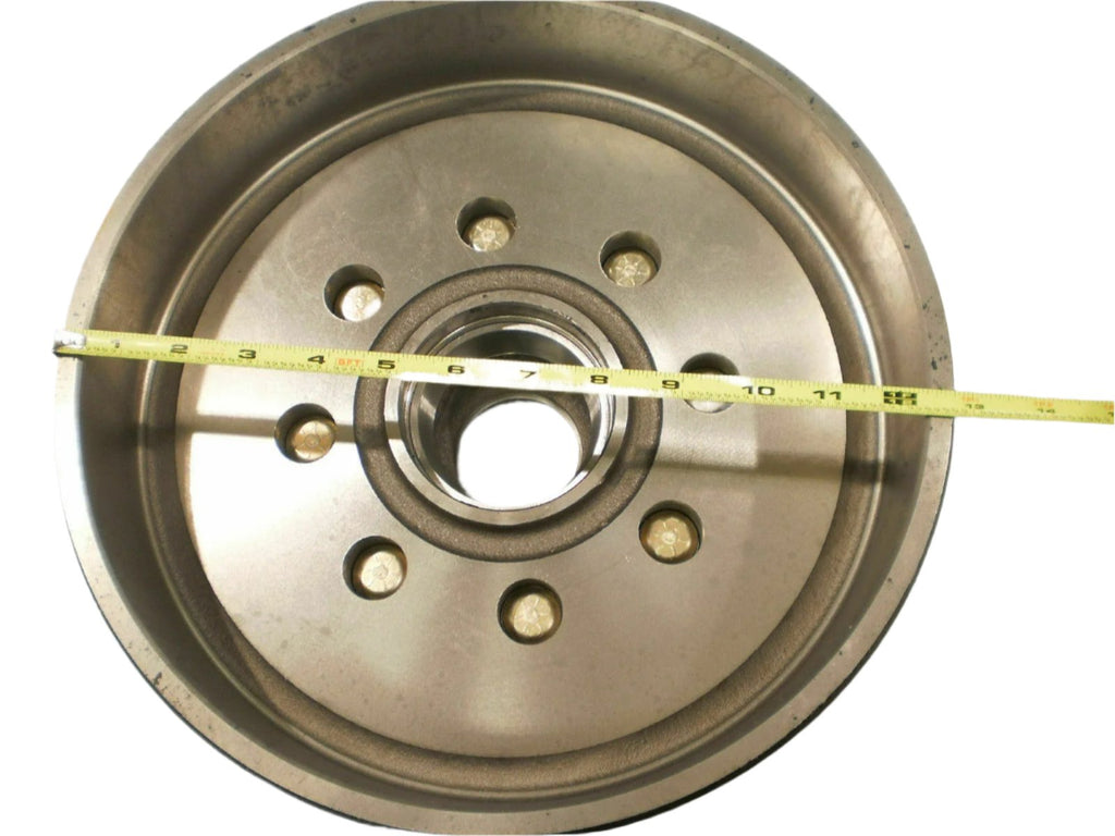 Complete 12 x 2" Trailer 8 x 6.5 Lug Brake Drum 7000# Axle 6000# w/Bearings  (92865-1-KIT)