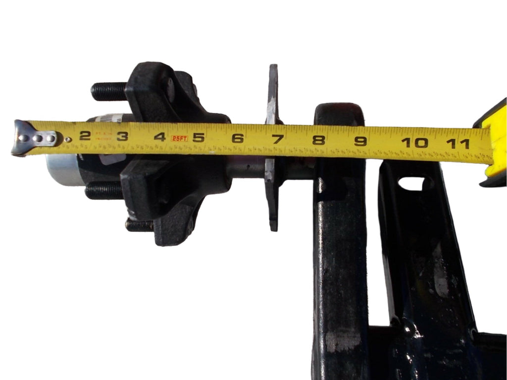 1000# Torsion half axles w 22 UP Start angle Left Hand Side Trailer Motorcycle (A1788266)