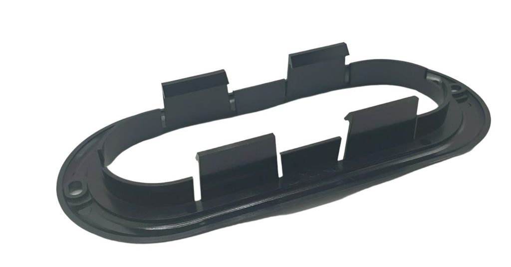 Maxxima Black Snap-On Flange Grommet For 63 Series 6" Oval PC Trailer Lights  (M63253BLK)