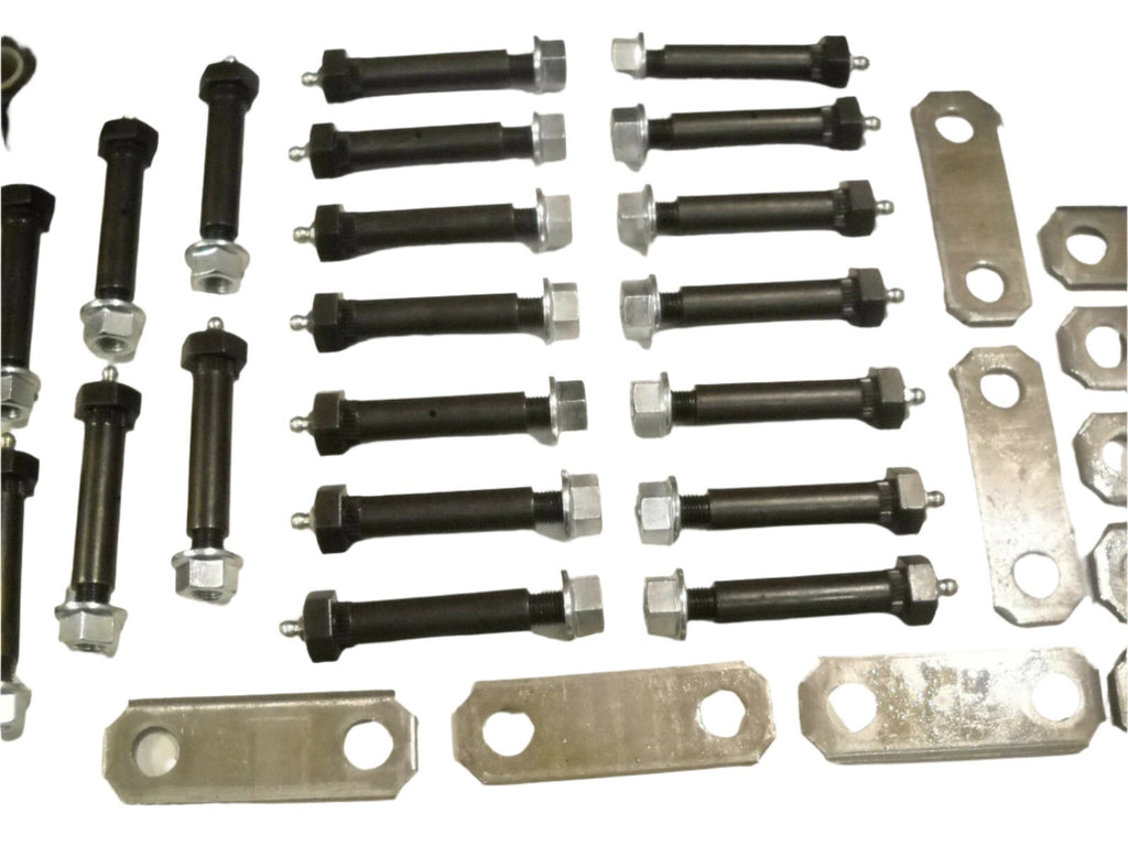 Greaseable Tri Axle Trailer Spring Suspension Rebuild Kit Camper Repair Wet Bolt (SRK-3A-WB-LE)