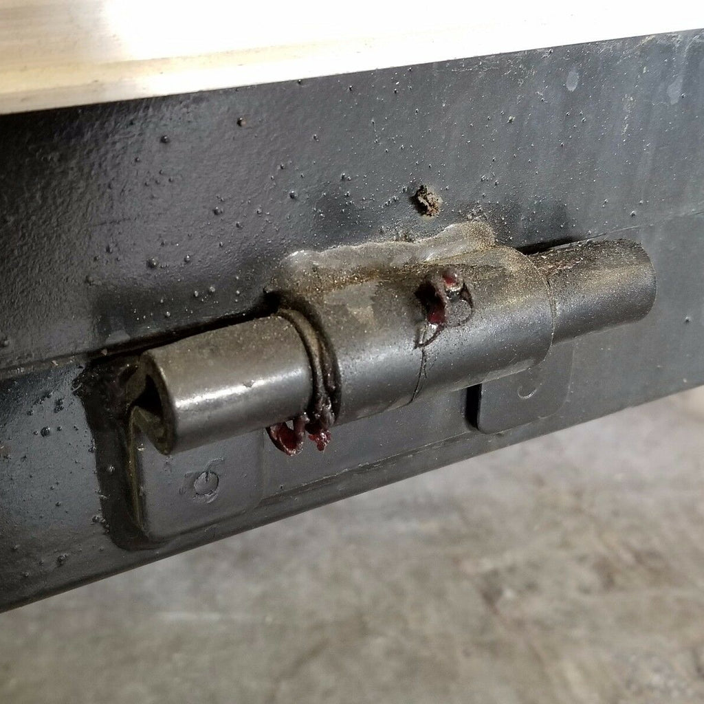 Jammy Greaseable Butterfly Weld-On Ramp Door Hinge | Heavy Duty Raw Steel Trailer Hinge(TBH02)