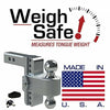 Weigh Safe Aluminum 180 Ball Mount fits 2" Receiver 8" Drop 9" Rise 10k Rated (LTB8-2-KA)