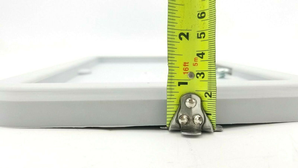 Gray License Plate Holder w/LED Light Trailer Camper RV (Gray) (TS181S-G-KIT)