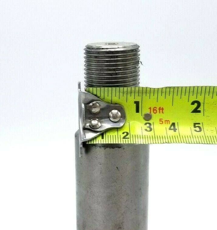 6 x 5.5" Replacement Idler Hub SQUARE Stub End Trailer Axle 3500# #84 (STUB-84-655-H-SQ)