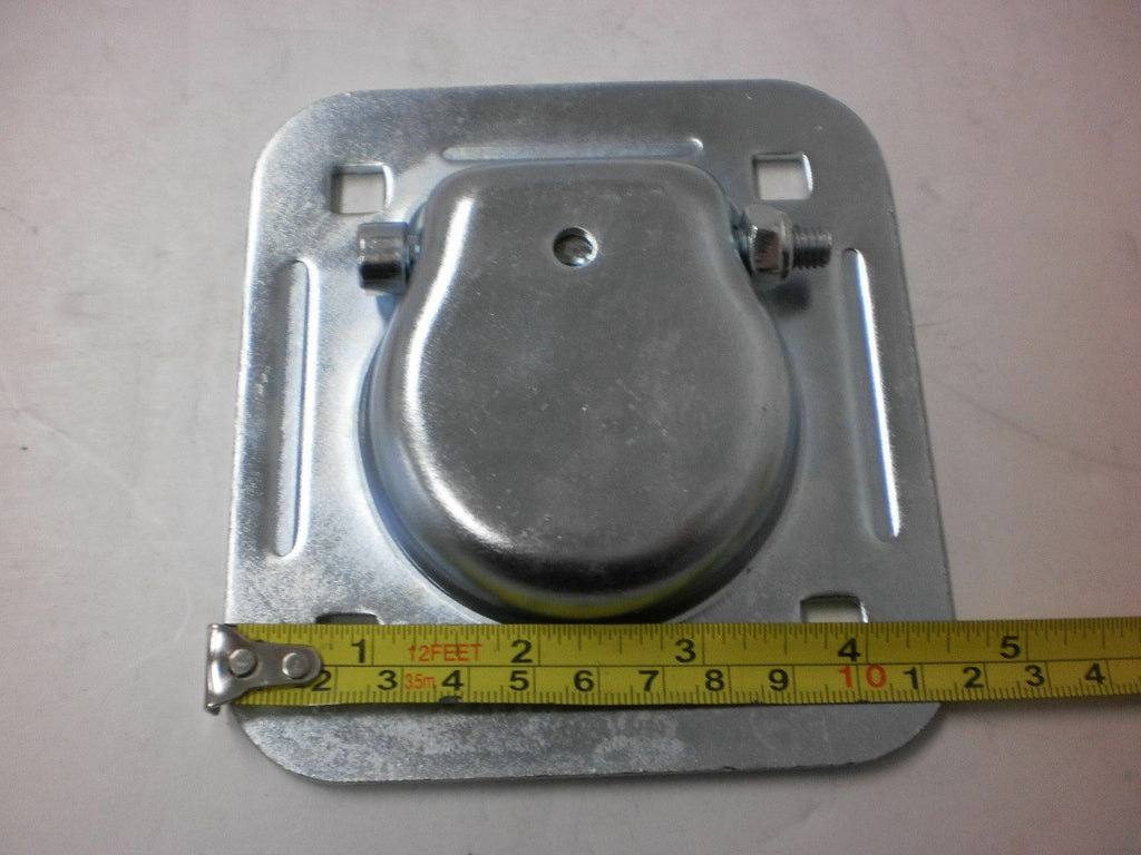 10 - 5000# Stainless Steel 4 Bolt Recessed D Ring Rope Tie Down Chain Trailer (RRS5-10)