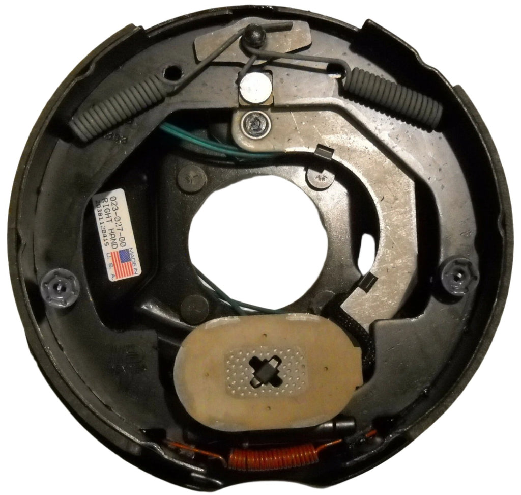 Add Trailer Brakes Kit – 3500 lb Axle, 5 on 4.5 Bolt Pattern, Electric Manual Adjust, Genuine Dexter Drums & Backing Plates (94545-B-DEX)