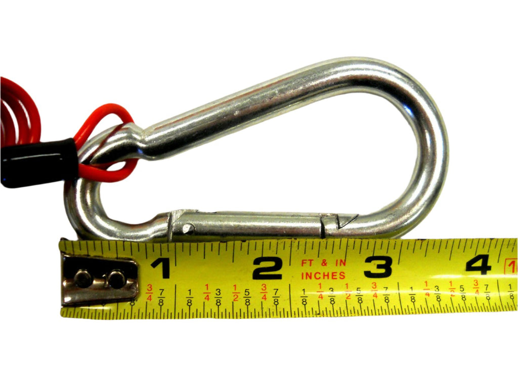 Fastway 4' Zip Trailer  Coiled Breakaway Cable Truck Towing W/clip (80-01-2140)