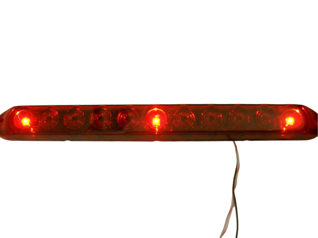 15" Slimline LED ID Light Bar Red Lens Innovative Truck Trailer Camper RV(251-4400-1)