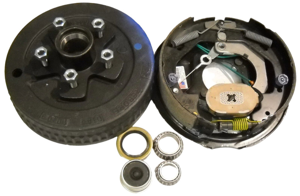 Add Trailer Brakes Kit – 3500 lb Axle, 5 on 4.5 Bolt Pattern, Electric Manual Adjust, Genuine Dexter (94545-B-FSA-DEX)