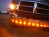 50- 3/4" Red LED Clearance Side Marker Bullet Trailer Light Truck PC Fire Eye (J-51-R-L50)