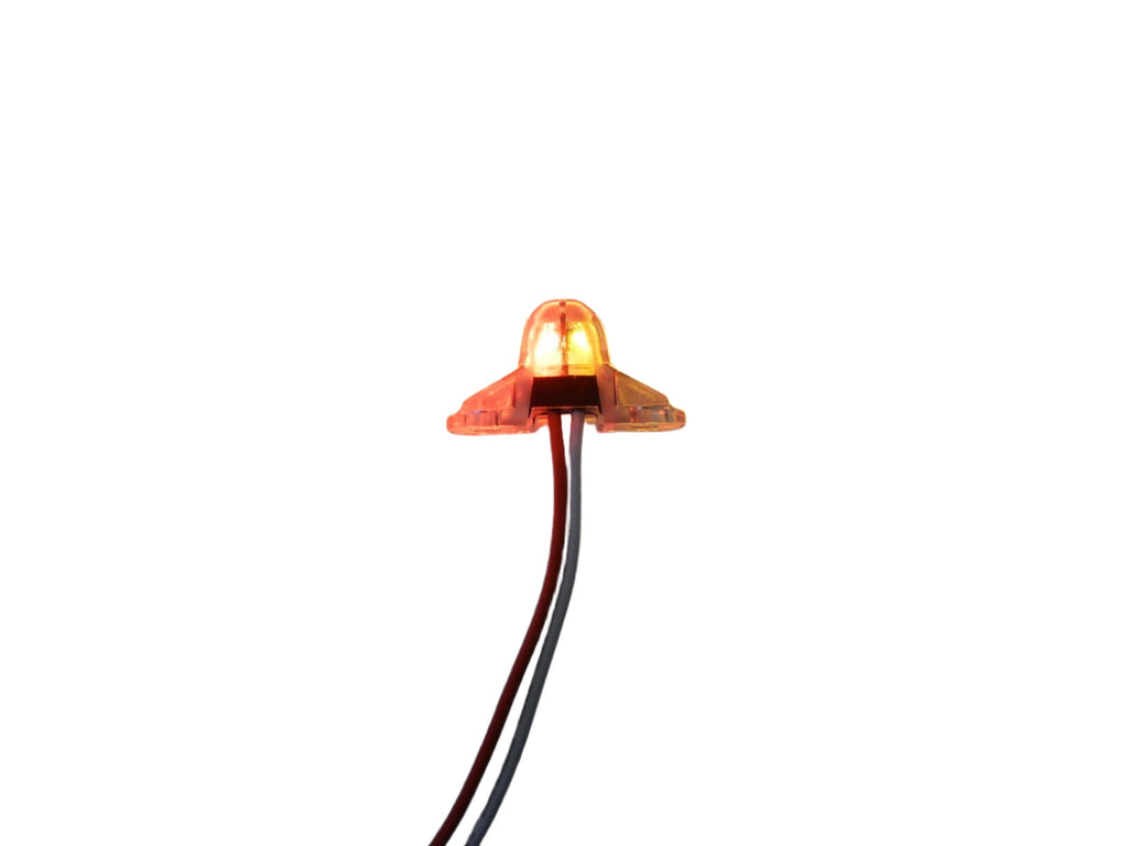 Tecniq Red/Amber Trailer Fender marker light black case LED clearance USA (S90-0000-B-L1)
