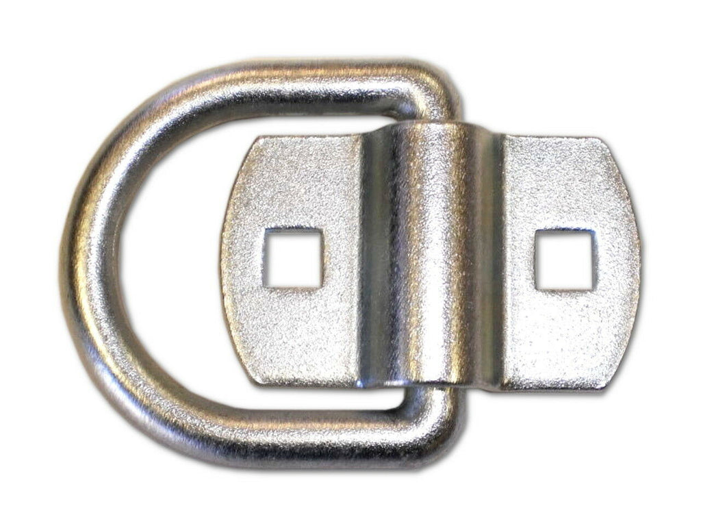 3/8" D Ring Rope Chain Tie Downs 6000# Rated Zinc Car Truck ATV Snowmobile (LRB5)