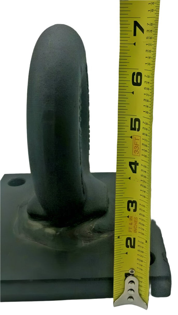 Bolt On Heavy Duty 2.5" Lunette Eye Pintle Ring Coupler 42K Rating Trailer Truck (R49A)