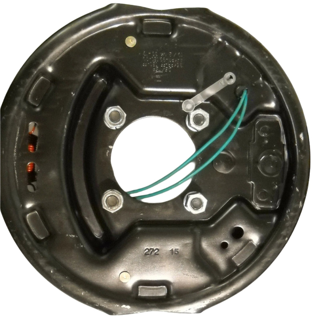 Add Trailer Brakes Kit – 3500 lb Axle, 5 on 4.5 Bolt Pattern, Electric Manual Adjust, Genuine Dexter Drums & Backing Plates (94545-B-DEX)