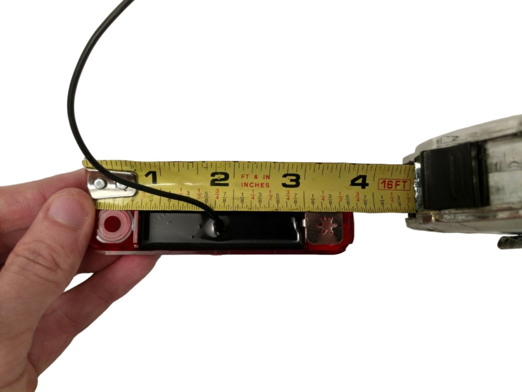 3.5" x 0.75" Red Marker LED Light RV Camper Trailer (S18-RRG0-1)