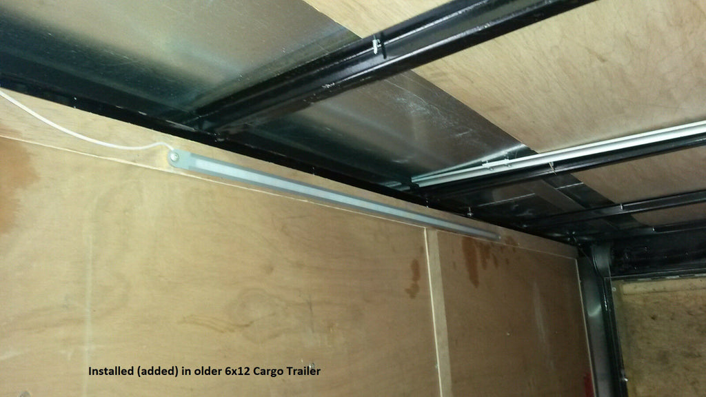 Kaper II 1/4" Low Profile Aluminum 40" Light Bar White Camper RV Trailer Truck