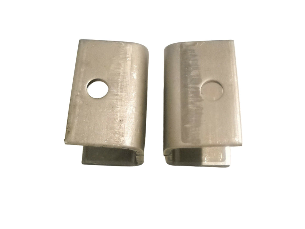 2- Steel Hangers 1.91" Wide 2" Height 3" Long Trailer Leaf Spring Axle Weld-On (H-2.125-KITOF2)