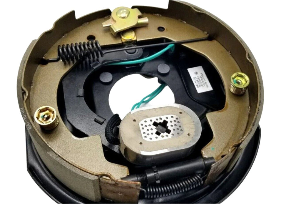 Left 10x2.25 Electric Brake w Parking Brake Fits Dexter K23-086-00 Trailer Axle (77-10EP-21)