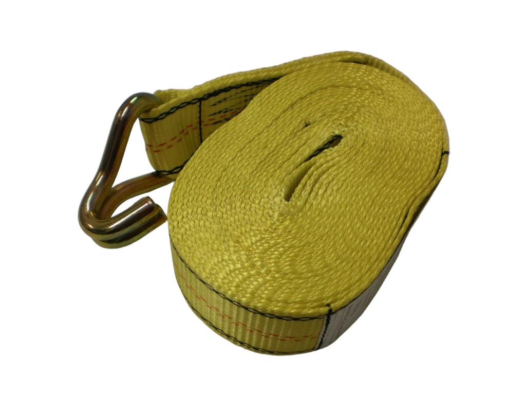2" By 27' Ratchet Strap with Wire Hooks 10K Rated