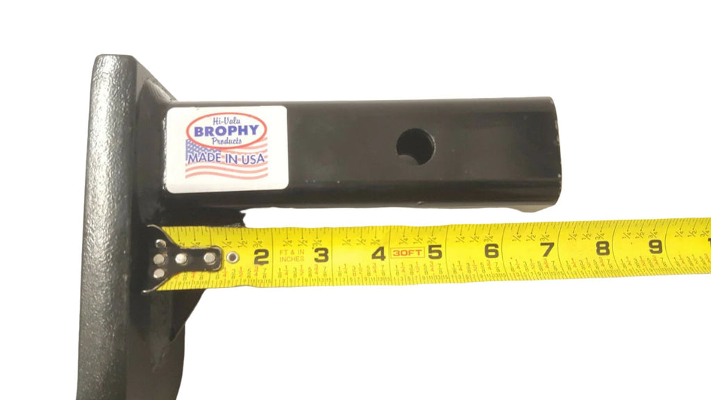 6" Drop Heavy Duty Powder Coated Receiver Ball Mount 7,500 pound Rating USA Made (BM68)