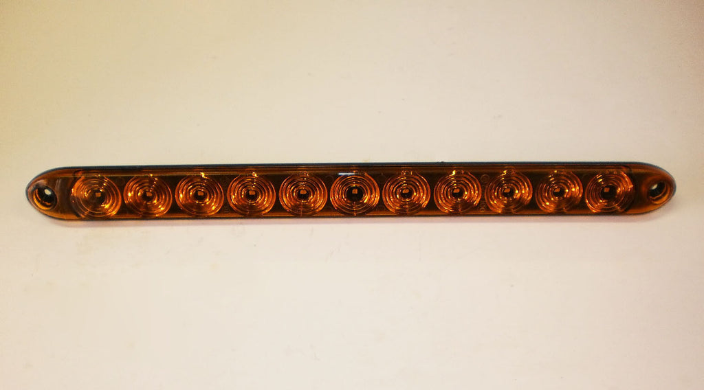 15" Amber Dual Function Turn Marker Light LED Truck Trailer TecNiq USA (T10-AA00-1)