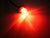 10- 3/4" Grommet Red Clear Lens Bullet LED light 55RC (J-55-RC-LOTOF10)