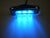 TecNiq Blue accent 3 LED EON Light w/horizontal SS case Motorcycle Car Truck USA (E03-B001-1 + E03-0SH0-1)