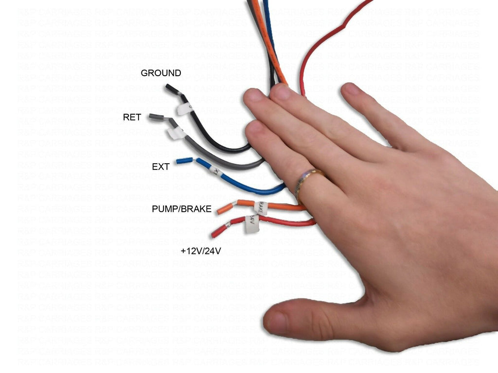 Dump Trailer Wireless Remote Control System 12 volt Hydraulic Lift Winch Tilt (RCS08)