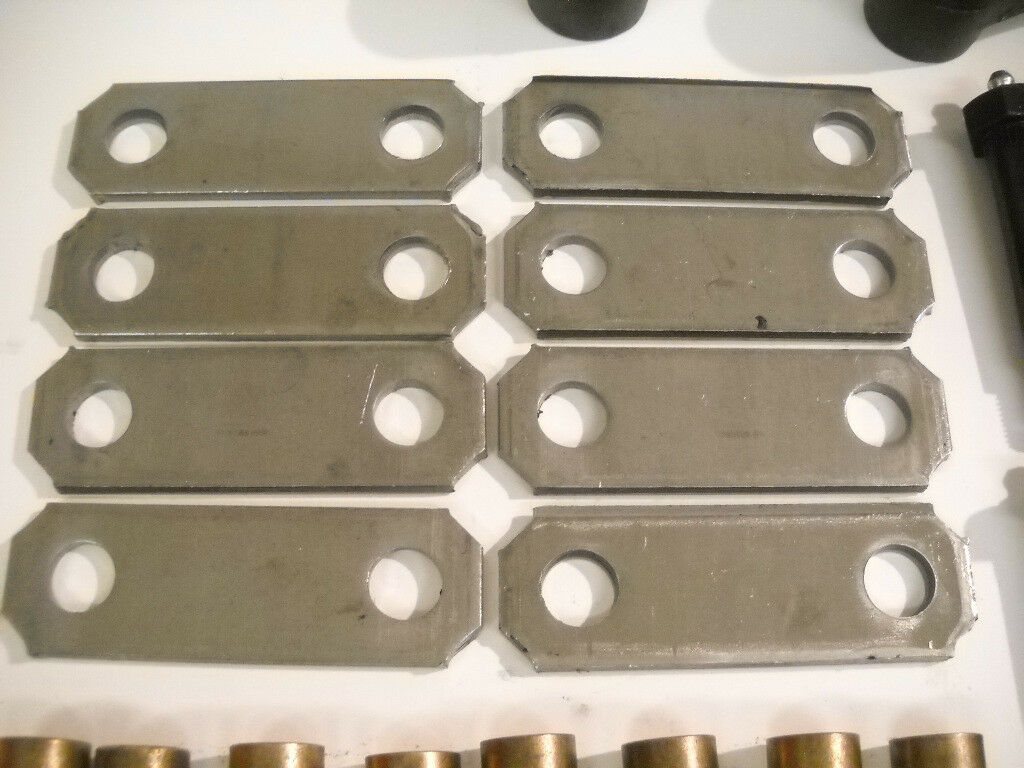 Tandem Axle Trailer Spring Suspension Rebuild Kit Long Equalizers Brass Wet Bolt (SRK-TA-WB-LE-BB)