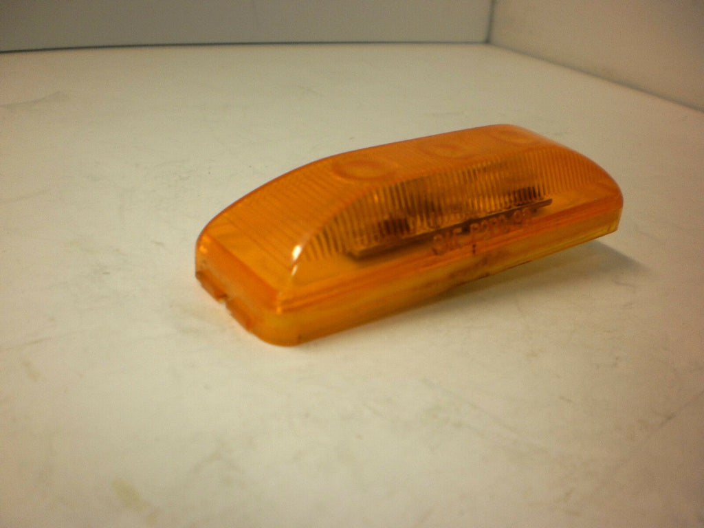 1 - Jammy 1x4" LED Rectangle Amber "Snap In" Marker/Clearance Light Trailer (J-5765-AK)