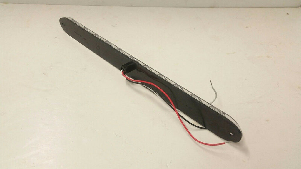 15" Tec Niq Red 3 ID Bar Reverse white light Truck Trailer RV w/Chrome Bezel USA (T12-RW00-1 + T10-0C00-1)