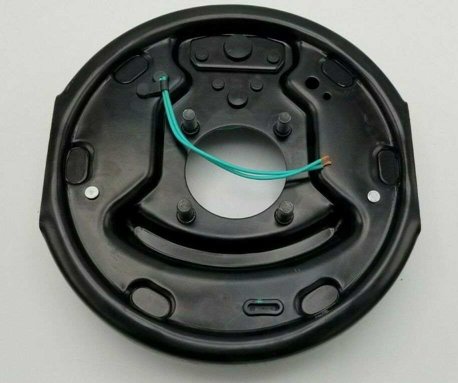 Right Side 10" x 2.25" Trailer Electric Brake Backing Plate 3500 Axle  Shoe Axel (10RVEBRH)