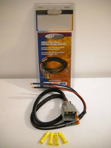 Tow Ready Ford F-Series Single Plug Brake Control Wiring Adapter