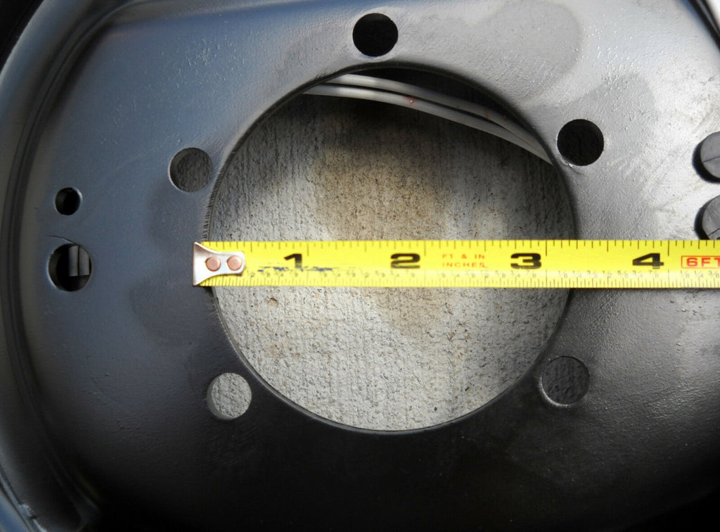 One (1) 12" x  2" Right Brake Side Electric Trailer Axle Backing Plate Back (12RVEBRH)