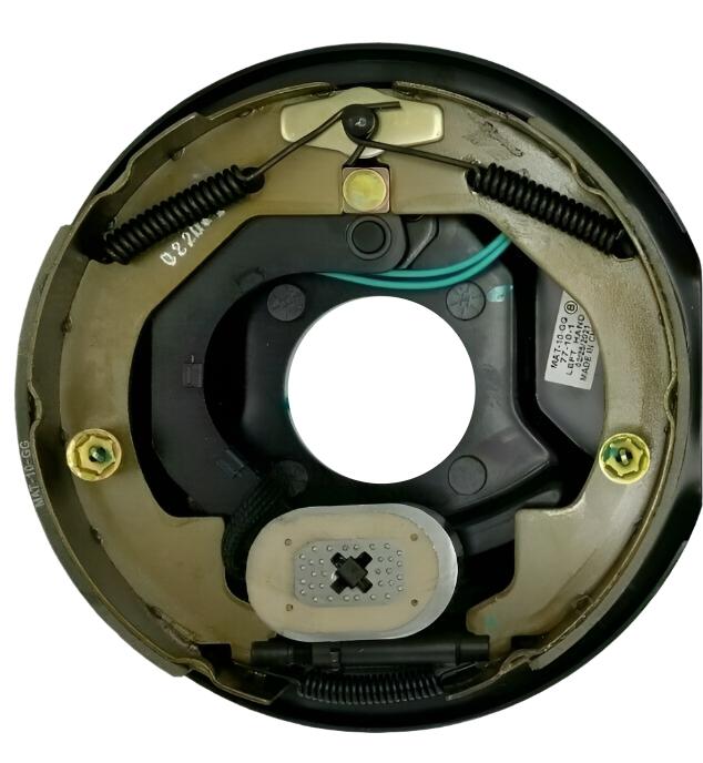 Left Side 10" x 2.25" Trailer Electric Brake Backing Plate 3500 Axle  Shoe Axel (10RVEBLH)