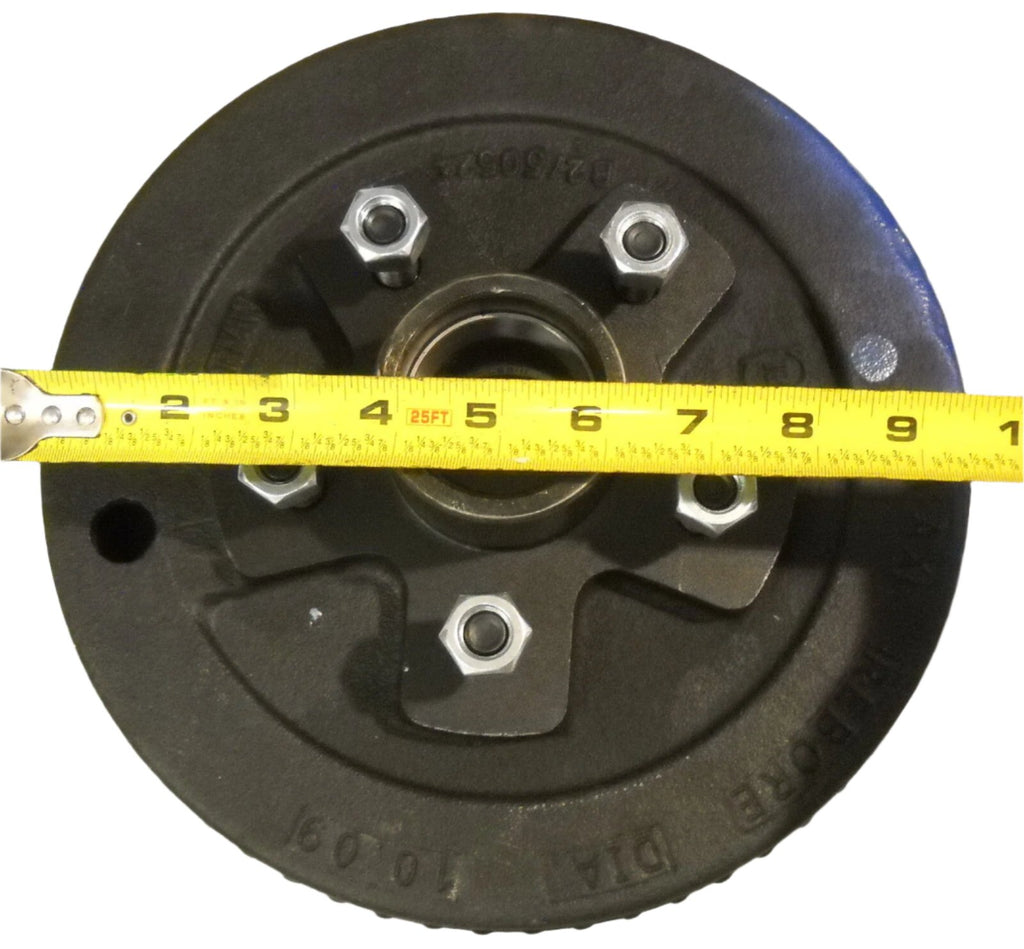 Genuine Dexter Add Brakes Basic 3500# Axle 5x4.5 Electric Never Self Adjust Back (94545-B-FSA-DEX)