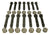 Kit of 14 3" Standard Shackle Bolts with Locknuts fits Dexter Trailer Axle Axel (9163B-KITX14)