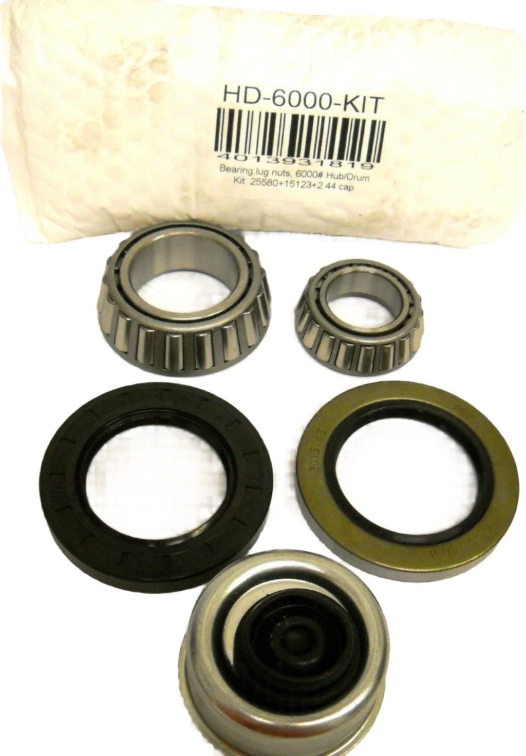 One- 12x2 6x5.5 6000# Drum with 12" Left Side Dexter Nev R Adjust Backing Plate (363200+02345900-KIT)