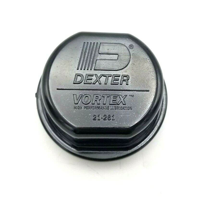 Dexter Vortex Trailer Hub Replacement Cap w/O-Ring, 5 Lug Axle Dust Grease Cap  (TD48355BV)