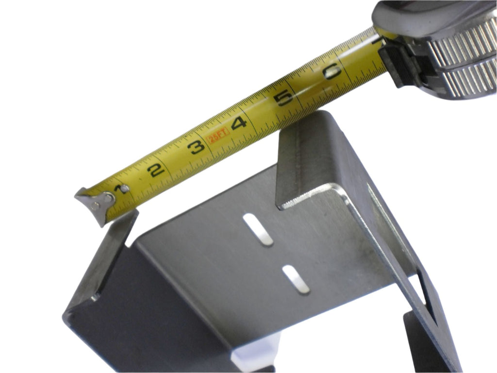 Pair Steel 4" Tail Brake Light Guard Square Box Trailer Truck Over 80" Weld On (LB-4-LOTOF2)