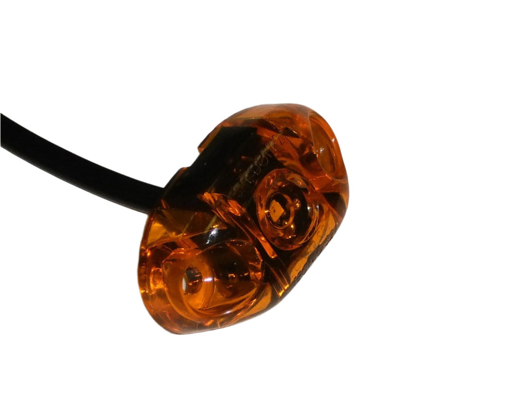 FIVE - TecNiq Amber LED Clearance Marker Light Camper Trailer Truck USA (S21-AA00-1-LOTOF5)