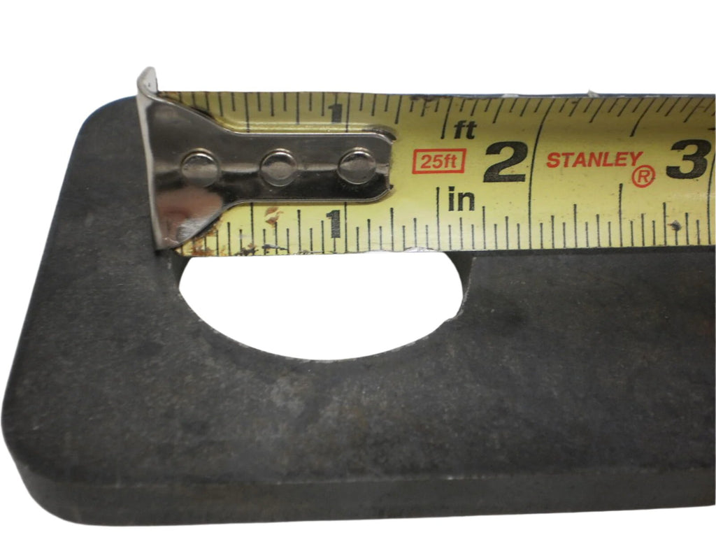 One Rectangle Weld On Steel Ramp Gate Holder Heavy Duty Equipment Trailer Hinge (RM-7)