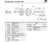 Dexter 4000# 5 x 4.5" Drum w/Bearings 1/2" Studs Trailer Axle 8-426-91 (K08-426-91)