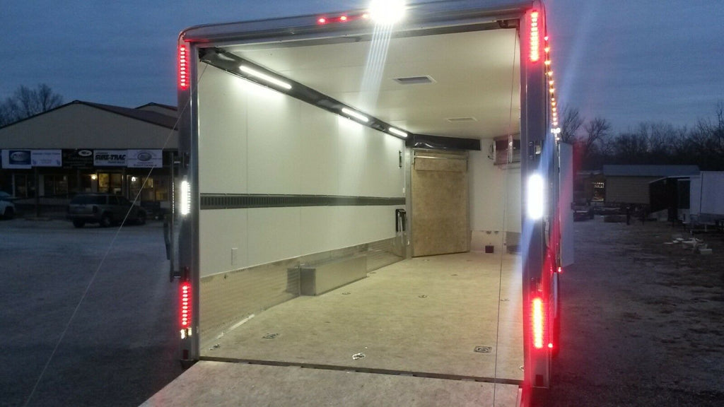 Kaper II 1/4" Low Profile Aluminum 40" Light Bar White Camper RV Trailer Truck